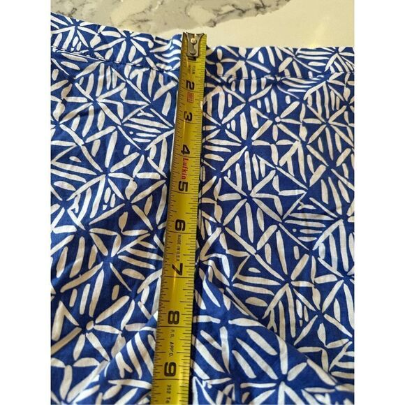 Lilly Pulitzer Ocean View 5” Pull-On Shorts Blue Women’s Sz L - Picture 5 of 9